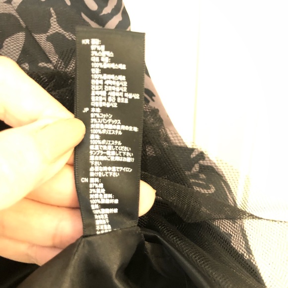 FREE with purchase: XXI black and grey skirt with flounce! Size S - Picture 7 of 9